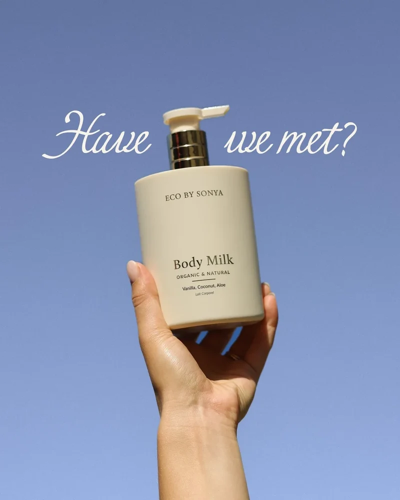 Organic Coconut & Vanilla Body Milk 375 ml