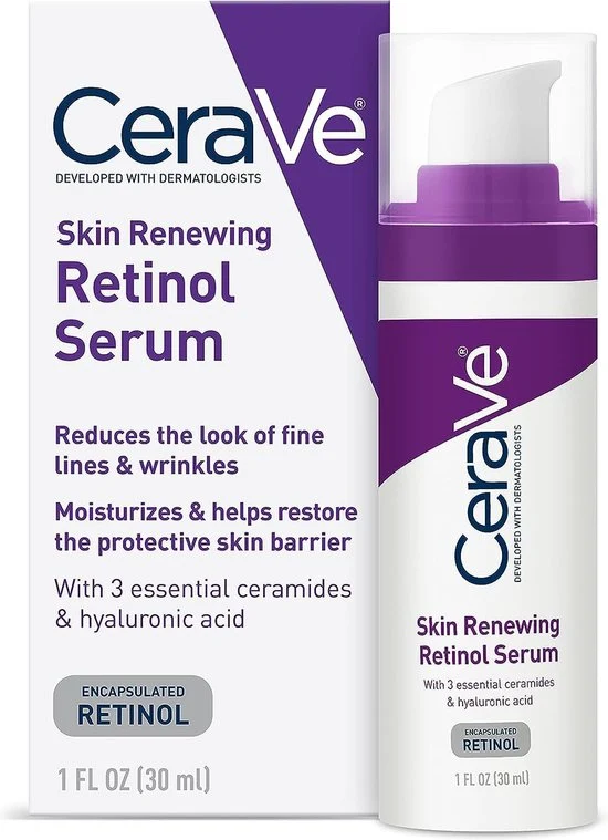 CeraVe Anti Aging Retinol Serum - Helpt fijne lijntjes en rimpels te verminderen