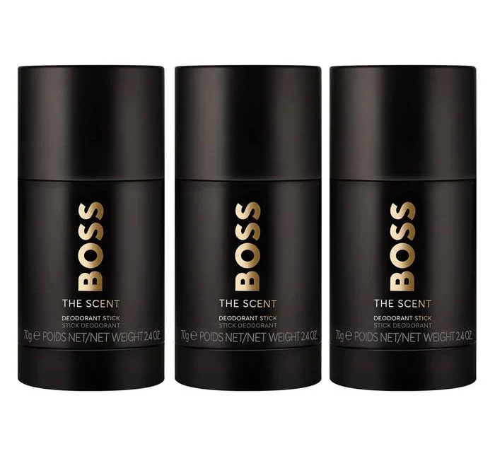 3x Hugo Boss The Scent Deostick 75ml
