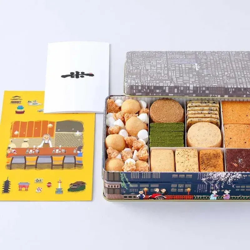 Brand Yonemura Cookie Handmade Assortment, 12 Flavors, 1 Can