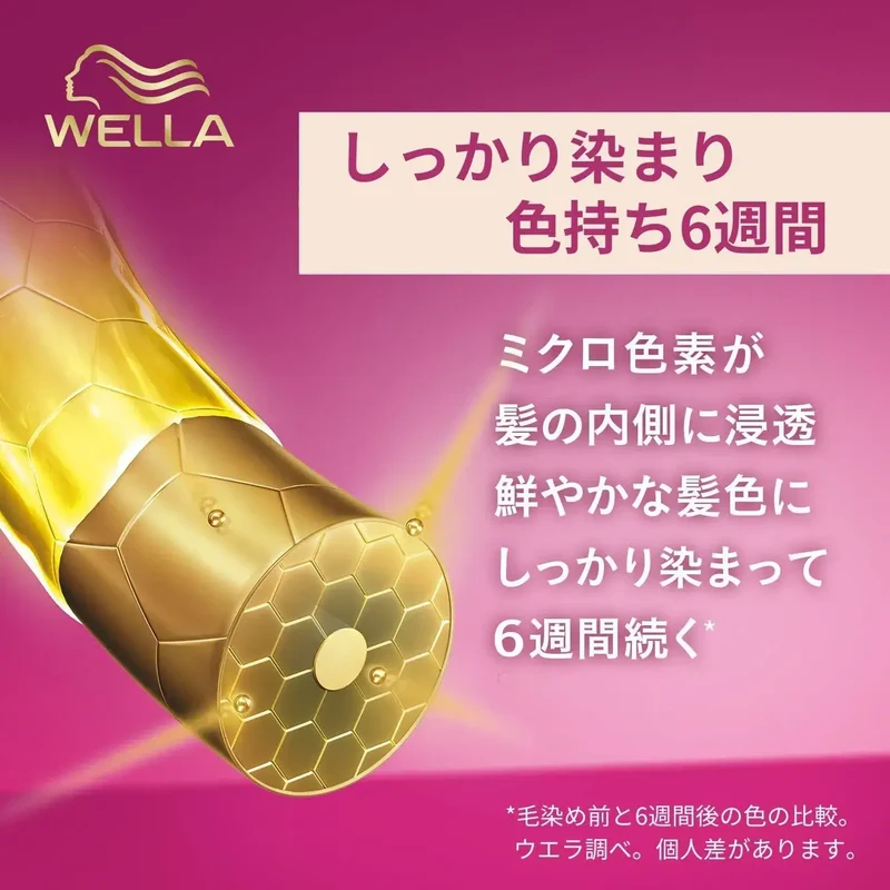 Wella Wellaton Hair Dye 8CB Natural Brown 60g Gray Hair Color