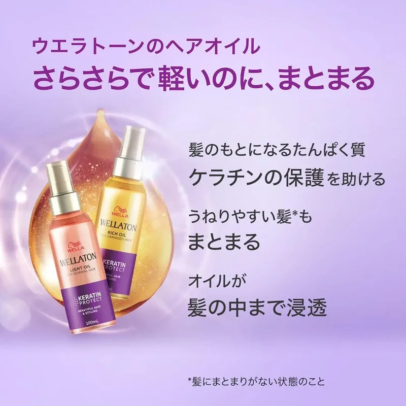 Wella Tone Hair Oil Smoothing Vegan Leave-In Treatment 100 ml