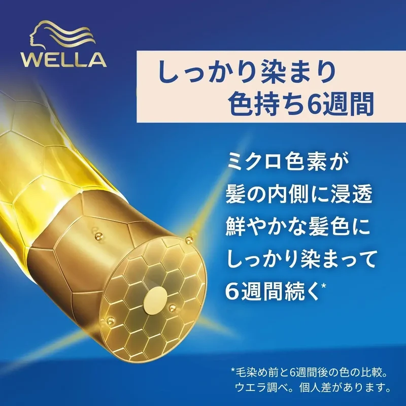 Wella Wellaton Gray Hair Dye Liquid Color 7GM Matte Brown 200g