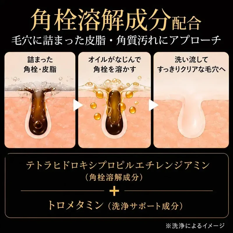 CREA'D-ME Crea Cleansing Oil Facial 4.1 fl oz Pore Care Japan