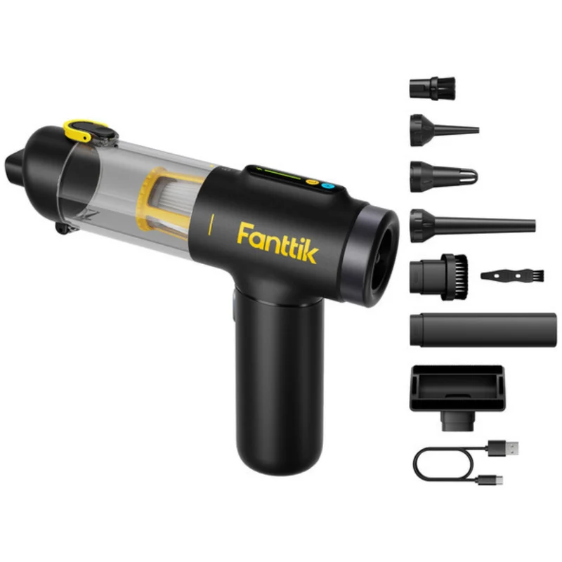 FANTTIK - Aspirateur à Main Sans Fil avec Fonction de Soufflage X200 Mix