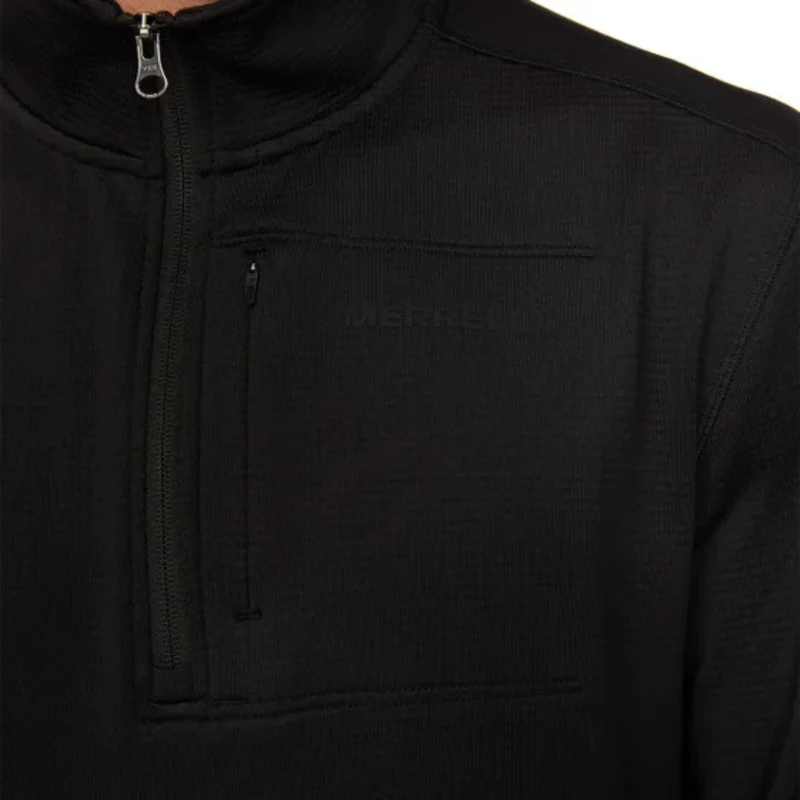 MERRELL - Chandail à Fermeture à Glissière un Quart pour Homme