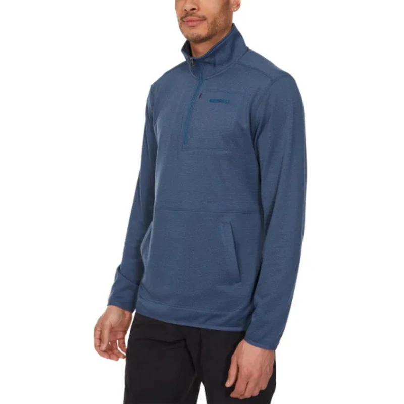 MERRELL - Chandail à Fermeture à Glissière un Quart pour Homme