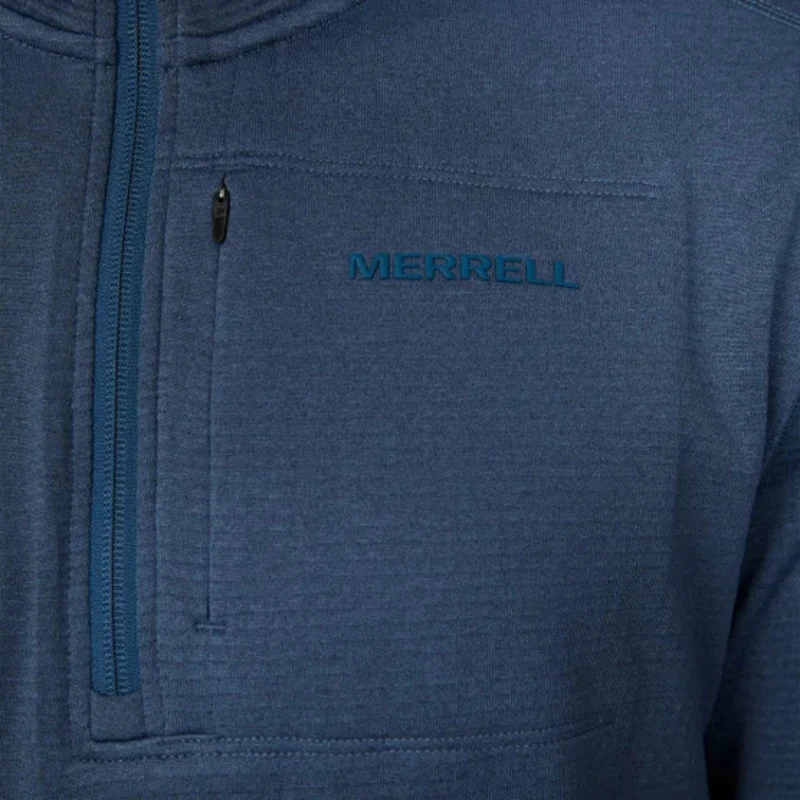 MERRELL - Chandail à Fermeture à Glissière un Quart pour Homme