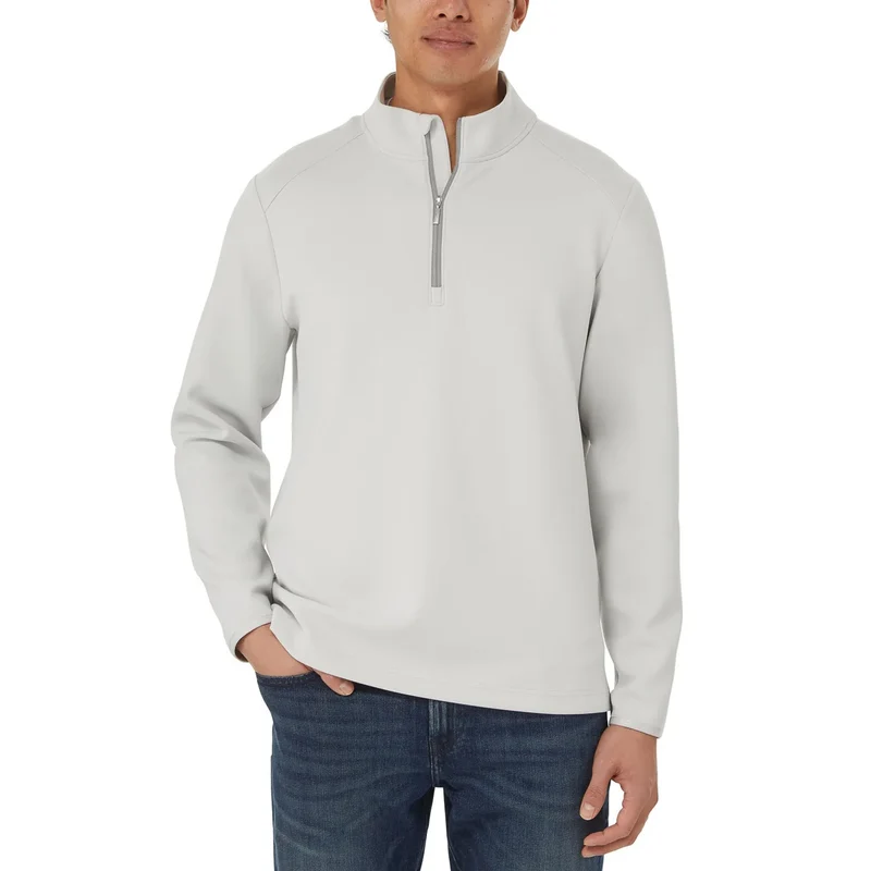 KIRKLAND SIGNATURE - Chandail à Fermeture Éclair un Quart pour Homme