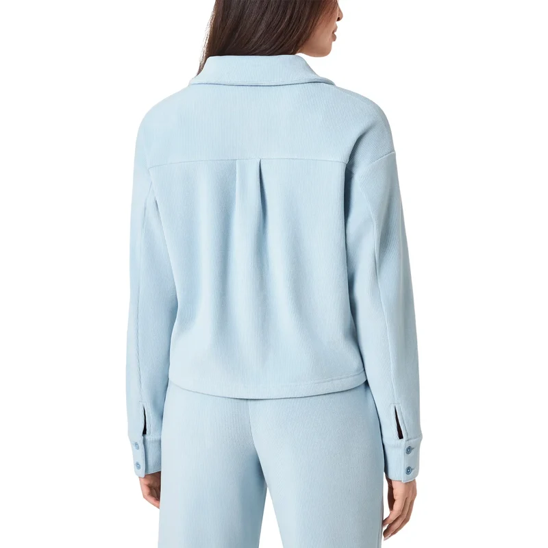MONDETTA - Veste Courte en Velours Côtelé pour Femme