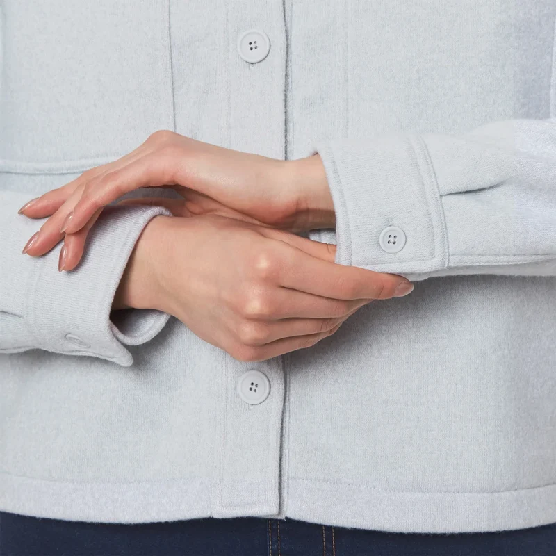 MONDETTA - Veste Courte en Tricot pour Femme