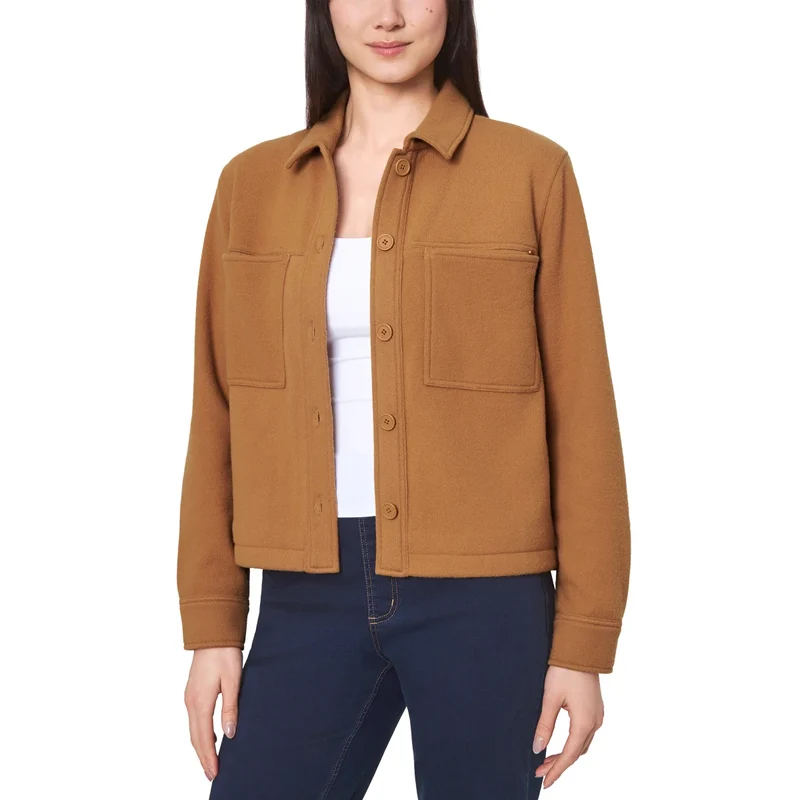 MONDETTA - Veste Courte en Tricot pour Femme