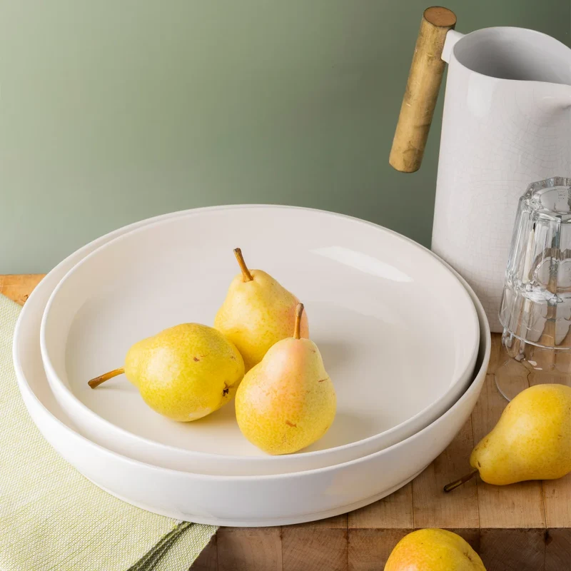 TRUDEAU - Ensemble de 2 Bols de Service Emboitables