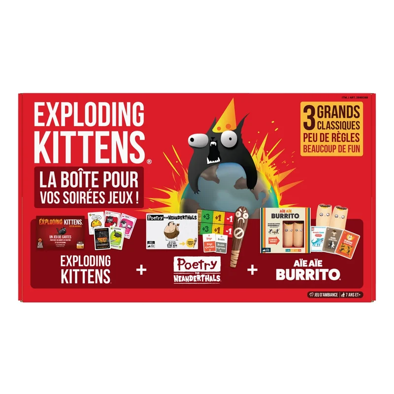 EXPLODING KITTENS - Soirée de Jeu en Boite *Version Française*
