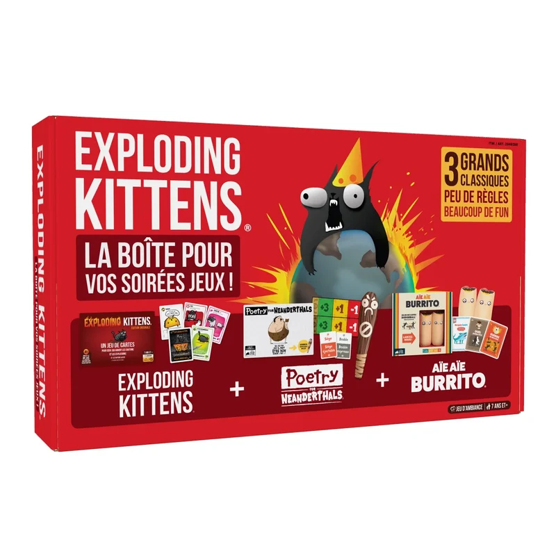 EXPLODING KITTENS - Soirée de Jeu en Boite *Version Française*
