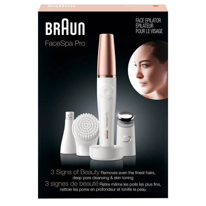 BRAUN - Ensemble Épilateurs Silk Expert Pro 5 et FaceSpa Pro *Boite Ouverte*