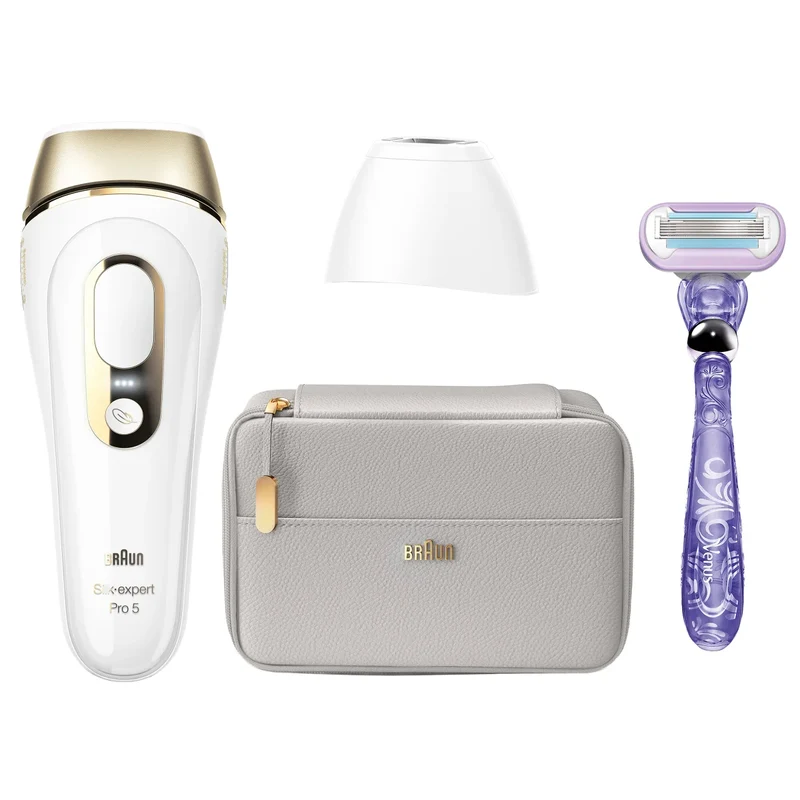 BRAUN - Ensemble Épilateurs Silk Expert Pro 5 et FaceSpa Pro *Boite Ouverte*