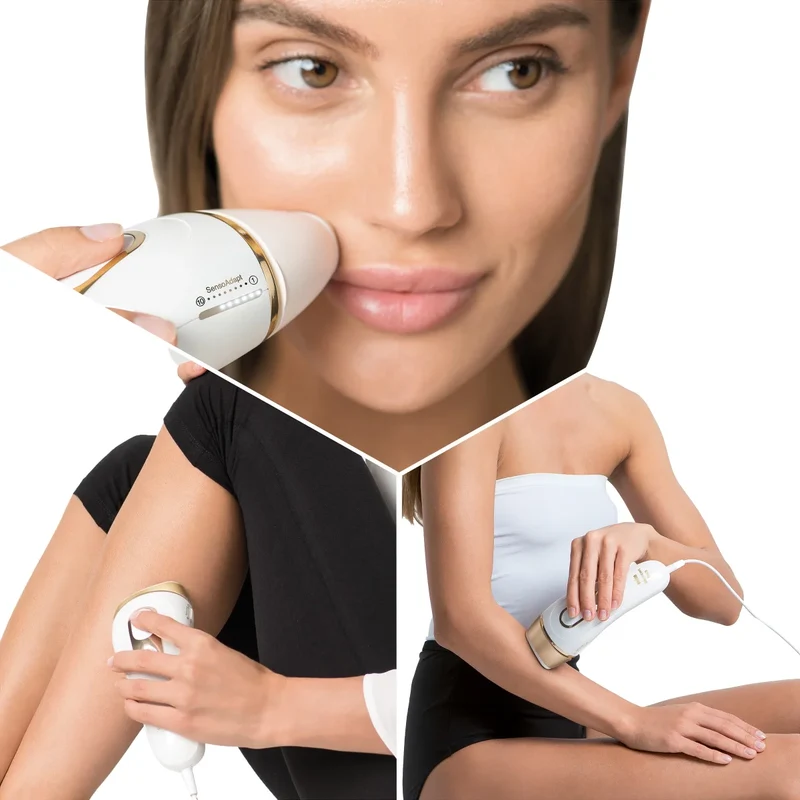 BRAUN - Ensemble Épilateurs Silk Expert Pro 5 et FaceSpa Pro *Boite Ouverte*