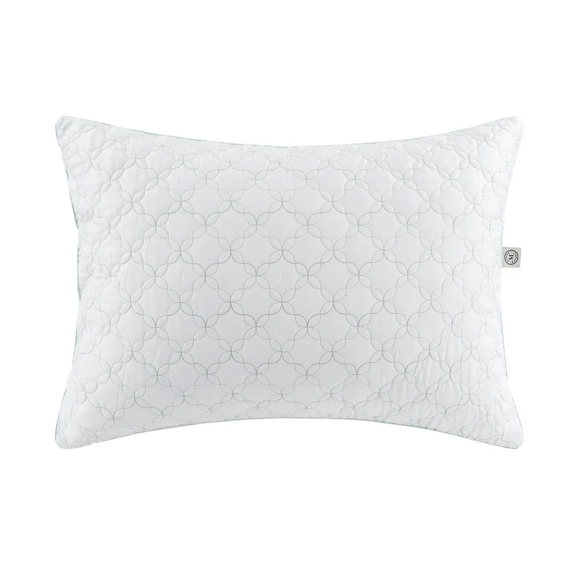 MARTHA STEWART - Paquet de 2 Oreillers en Courtepointe Trellis Fleuri