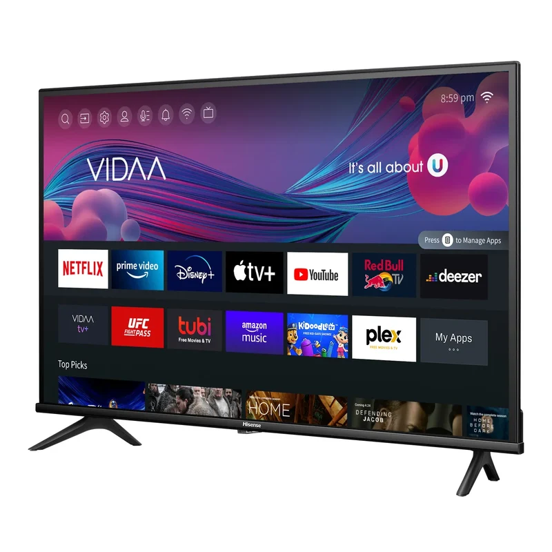 HISENSE -Téléviseur Intelligent LED HD A4KV de 32 po *Boite Ouverte*