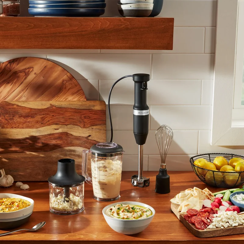 KITCHENAID - Mélangeur à Main à Fil avec Accessoires