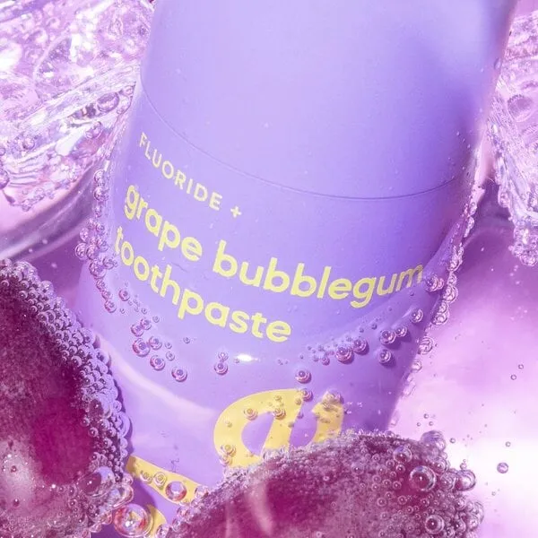 Hismile Grape Bubblegum Tandpasta 1 stuks