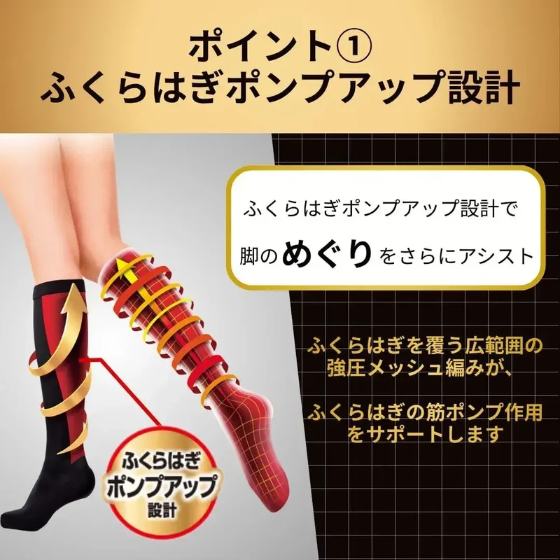 Slim Walk Medical Compression Socks for Leg Swelling & Sleeping