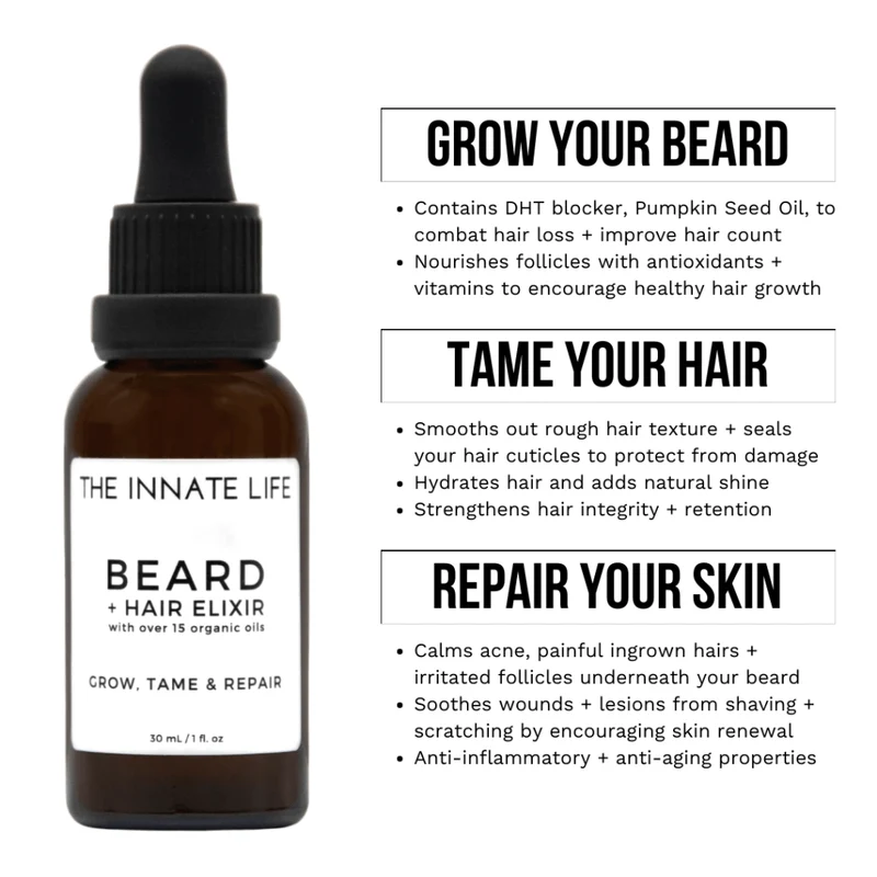 Beard + Hair Elixir 30 ml