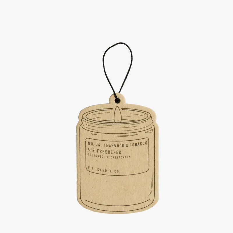 No. 4 Teakwood & Tobacco - Air Freshener 2-Pack