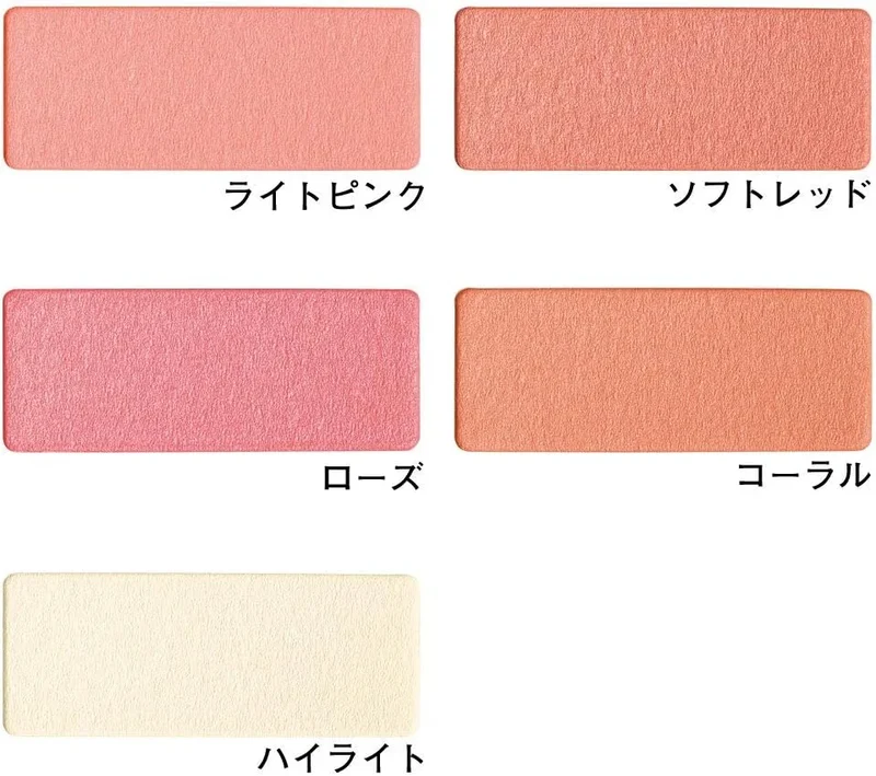 ORBIS Natural Fit Cheek Rose Fragrance-Free Powder Blush with Brush