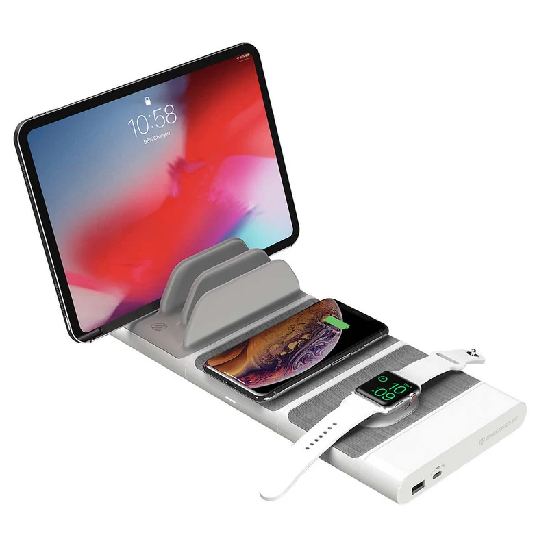 SCOSCHE - Station Modulaire de Recharge avec Chargeur à Double Port Baselynx Kit Pro