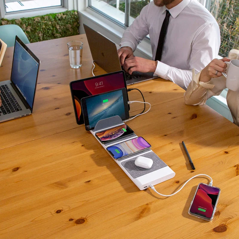 SCOSCHE - Station Modulaire de Recharge avec Chargeur à Double Port Baselynx Kit Pro