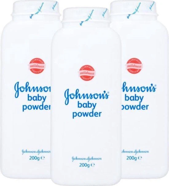Johnson's Baby Poeder - 3 x 200 Gram