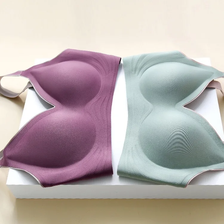 Soutien-gorge Confort+ en Soie Glacée - Sans armatures & Sans coutures