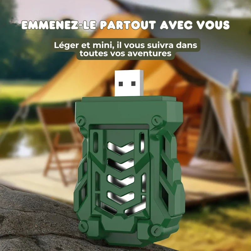 Mini Répulsif Anti-moustiques USB Discret