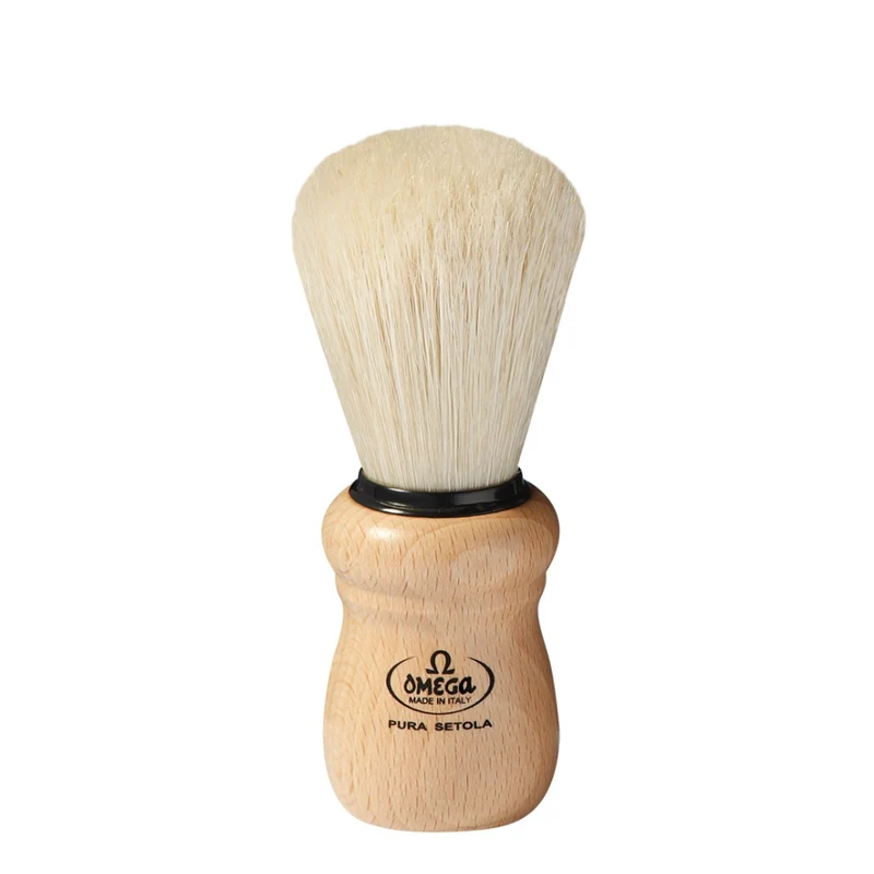 Blaireau - "Pura Setola #10005" Pures poils de sanglier et manche en bois d'hêtre - Medium (24mm/0,94")