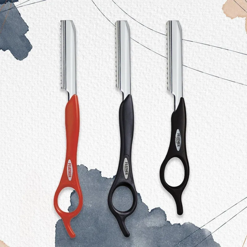Rasoir de coupe "Detail Styling Razor" - SRS-K (158mm/6.22") - Noir