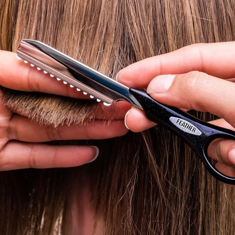 Rasoir de coupe "Detail Styling Razor" - SRS-K (158mm/6.22") - Noir