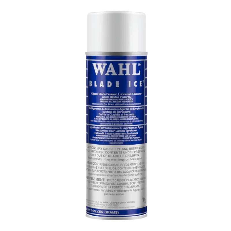 Liquide de refroidissement, lubrifiant et agent nettoyant pour lames de tondeuses "Blade Ice" (397g/14.0oz)