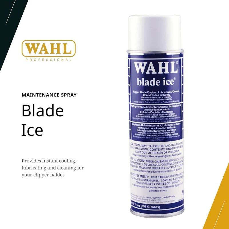 Liquide de refroidissement, lubrifiant et agent nettoyant pour lames de tondeuses "Blade Ice" (397g/14.0oz)