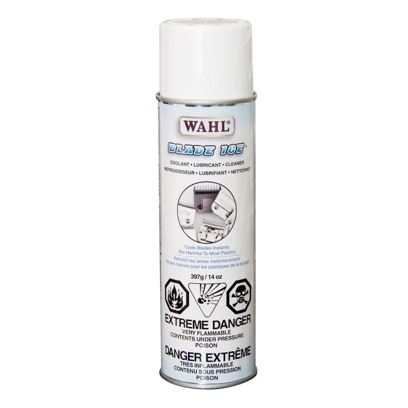Liquide de refroidissement, lubrifiant et agent nettoyant pour lames de tondeuses "Blade Ice" (397g/14.0oz)
