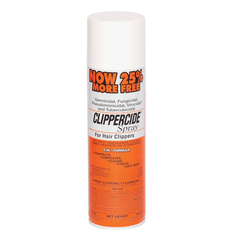 Vaporisateur pour tondeuses à cheveux 5-en-1 "Clippercide Spray" (425g/15.0oz)
