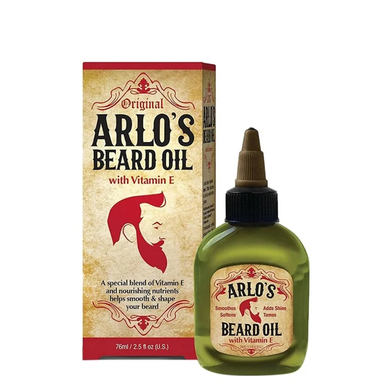 Huile à barbe avec de la vitamine E (75ml/2.5oz)