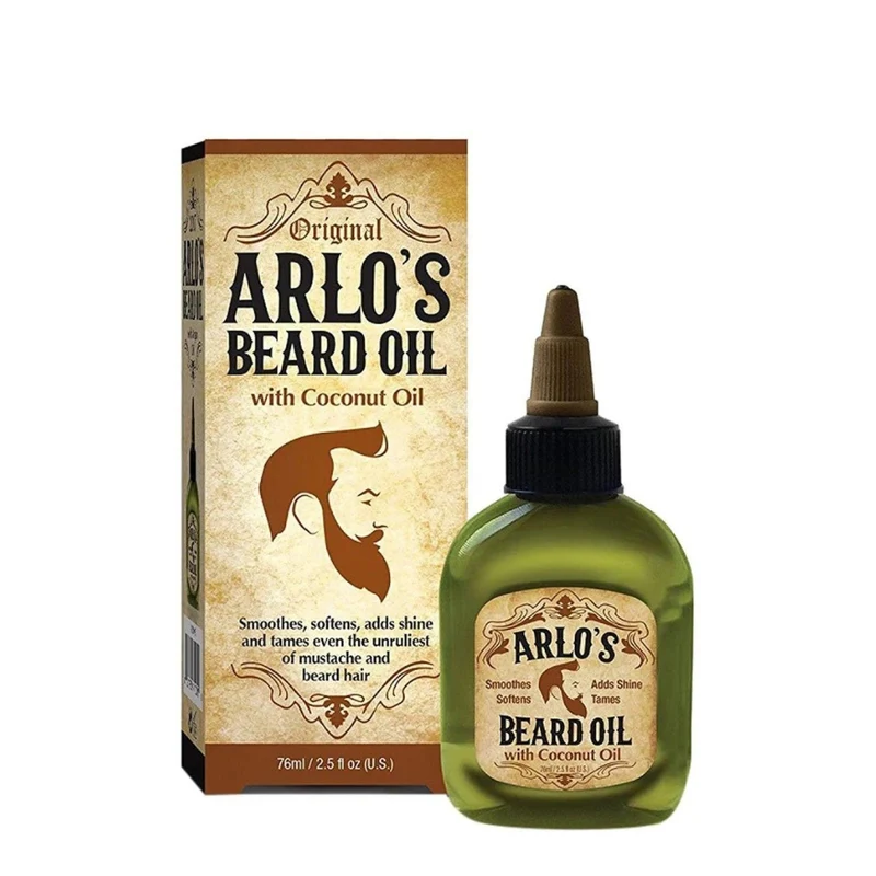 Huile à barbe avec de l'huile de Coco (75ml/2.5oz)