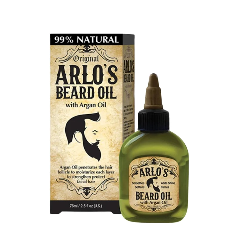 Huile à barbe avec de l'huile d'argan (75ml/2.5oz)