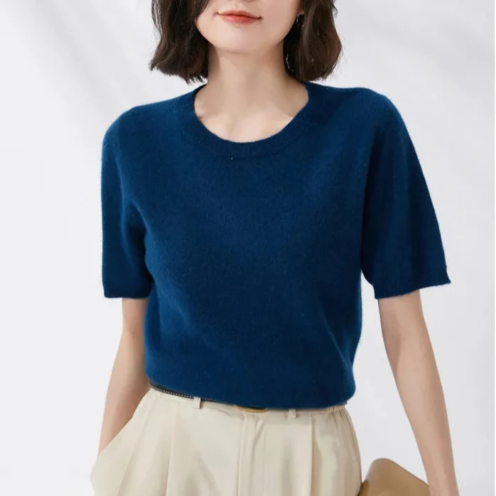 Top Classique Tricoté Femme – Plusieurs Couleurs
