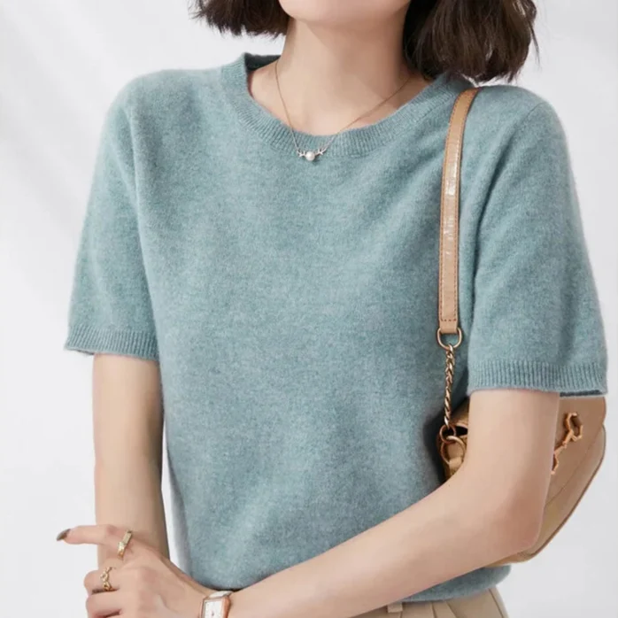 Top Classique Tricoté Femme – Plusieurs Couleurs