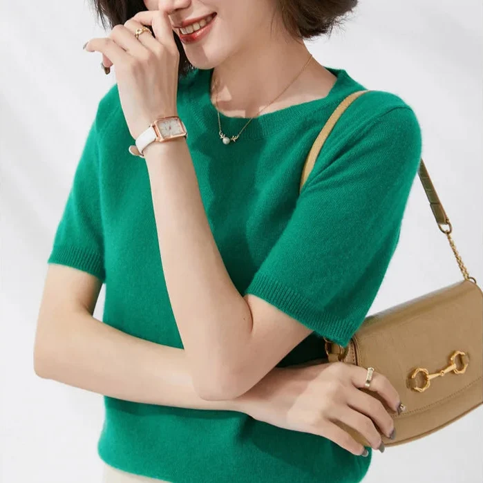 Top Classique Tricoté Femme – Plusieurs Couleurs