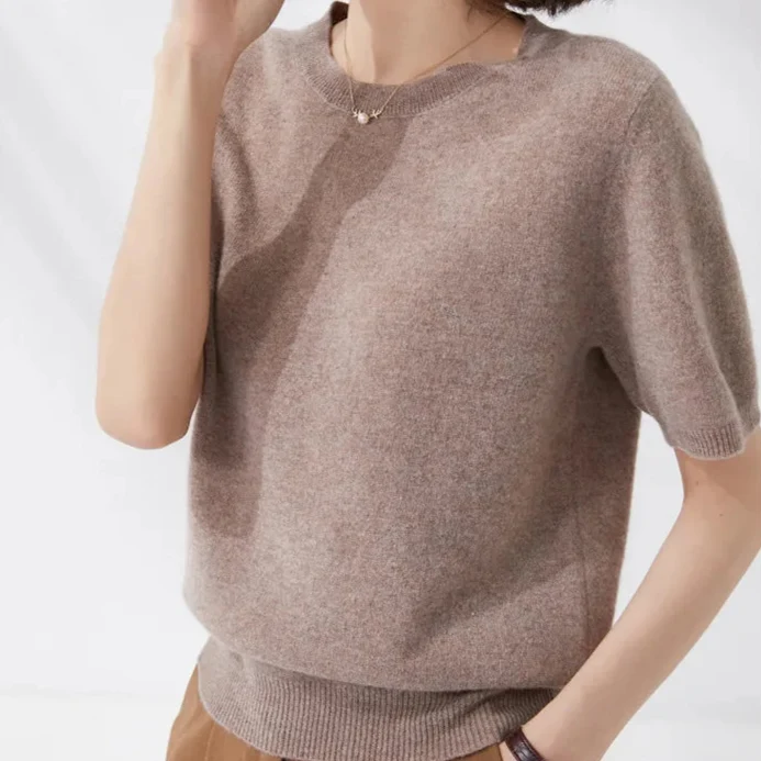 Top Classique Tricoté Femme – Plusieurs Couleurs