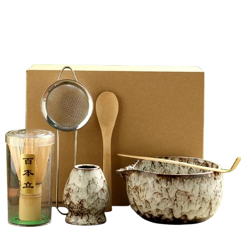 Kit Complet pour Matcha Japonais - 6PCS